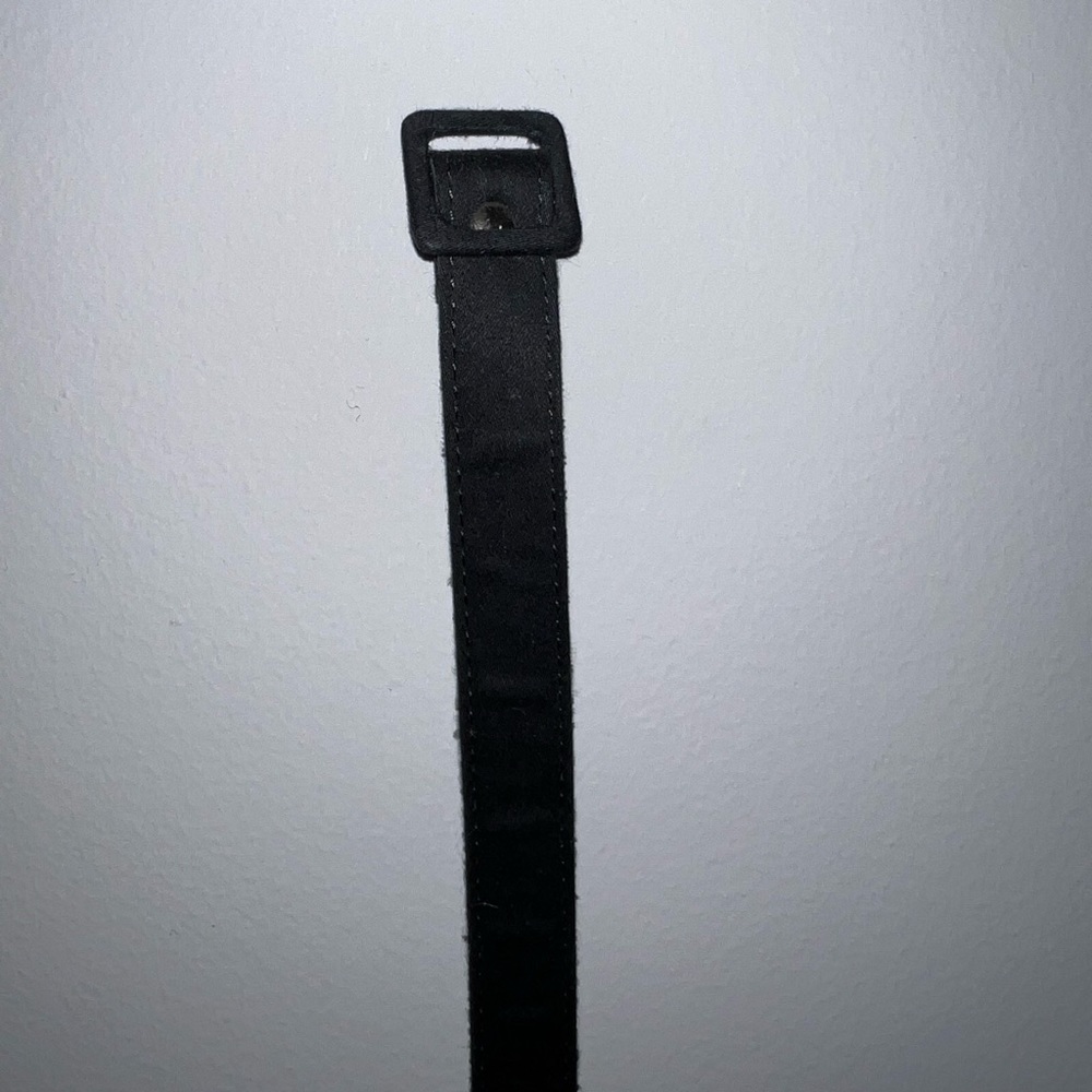 Thin Black Belt